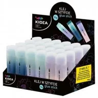Szkolne artykuły papiernicze - Klej w sztyfcie 15g 24szt Kidea - miniaturka - grafika 1
