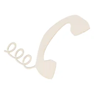 Scrapbooking - EKO-DECO, słuchawka, kartonowa - miniaturka - grafika 1