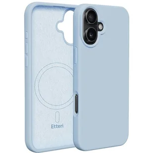 Etui ETTERI Silicone Mag do Apple iPhone 16 Jasnoniebieski - Etui i futerały do telefonów - miniaturka - grafika 1