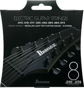 Ibanez iegs81 gitara elektryczna komplet strun (Nickel Wound, 8-String, 010  074 IEGS81 - Struny gitarowe  - miniaturka - grafika 1