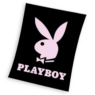 Carbotex, Koc coral, narzuta, wzór playboy, 150x200 cm - Koce - miniaturka - grafika 1