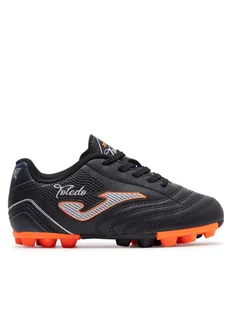 Joma Buty do piłki nożnej Toledo Jr 2401 TOJS2401HG Czarny - Buty dla chłopców - miniaturka - grafika 1