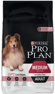 Purina Pro Plan Optiderma Puppy Medium Sensitive Skin 12 kg - Sucha karma dla psów - miniaturka - grafika 6