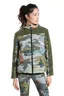 Kurtki damskie - Desigual Kurtka damska Padded_hanna, zielony, L - miniaturka - grafika 1