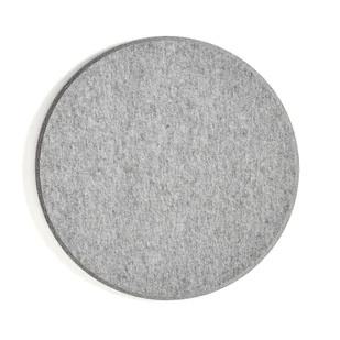Panel akustyczny SATELLITE, ścienny, Ø1170 mm, szary - Meble modułowe i akcesoria - miniaturka - grafika 1