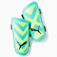 Piłka nożna - Nagolenniki Puma Ultra Light Strap 030875 02 zielony XXS - miniaturka - grafika 1