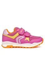 Buty dla dziewczynek - Geox Sneakersy J Pavel J458CA 0BC14 C8345 D Różowy - miniaturka - grafika 1