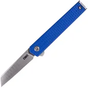Noże - Nóż składany CRKT 7083 CEO Microflipper - Blue - miniaturka - grafika 1