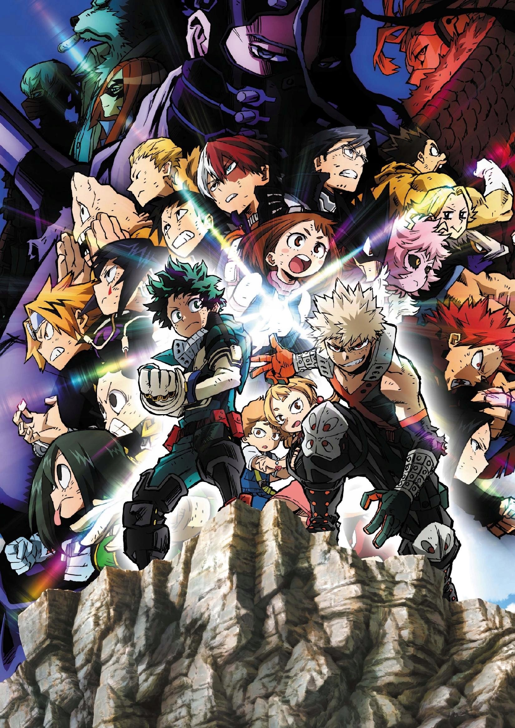 Plakat A1 anime manga Boku no Hero Academia My Hero Academia