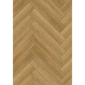 Panele podłogowe - Mexen Chattanooga panele winylowe jodełka 570 x 95 mm LVT Dryback 2,5 mm, podkład PVC, 4 V-Fuga, Dąb - F1478-0570-095-255-4V1-01 - miniaturka - grafika 1