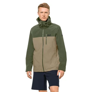 Kurtka wodoodporna Jack Wolfskin Desert Wind - Kurtki i kamizelki sportowe męskie - miniaturka - grafika 1