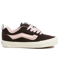 Trampki damskie - Buty Vans KNU Skool VN000D75O3N1 - brązowe - miniaturka - grafika 1