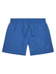 Guess Szorty kąpielowe L5GZ05 WG282 Niebieski Regular Fit - Spodenki damskie - miniaturka - grafika 1