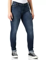 Spodnie damskie - ONLY Jeansy damskie o kroju skinny Fit ONLShape Reg, niebieski (Dark Blue Denim), 30W x 30L - miniaturka - grafika 1