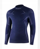 Pozostała odzież narciarska - Męska Koszulka termoaktywna Brubeck Extreme Wool Merino LS1666 - Granatowy - miniaturka - grafika 1