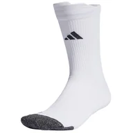Skarpetki męskie - Skarpety adidas Footbal Crew Socks Cushioned HN8835 białe - miniaturka - grafika 1
