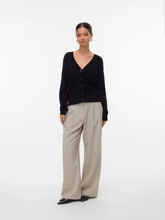 Vero Moda Kardigan w kolorze czarnym - Swetry damskie - miniaturka - grafika 1