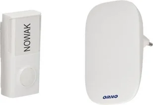 Orno Dzwonek bezprzewodowy RAVE AC, sieciowy z learning system, 36 dźwięków, 100m OR-DB-YR-127 - Dzwonki i gongi - miniaturka - grafika 1