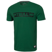 Koszulki sportowe męskie - Pit Bull T-shirt Koszulka Lekka Hilltop Green - miniaturka - grafika 1