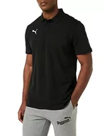 Koszulki męskie - Puma KOSZULKA POLO TEAMGOAL 25 65657903 Męskie czarny - miniaturka - grafika 1