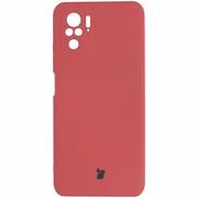 Etui i futerały do telefonów - Bizon Etui Case Silicone Sq do Xiaomi Poco M5S / Redmi Note 10/10S brudny róż - miniaturka - grafika 1