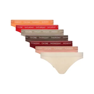 Majtki damskie - Calvin Klein Underwear Figi 7-pack - grafika 1