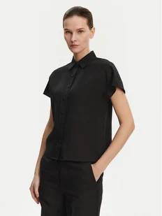 Calvin Klein Koszula K20K208322 Czarny Regular Fit - Koszule damskie - miniaturka - grafika 1
