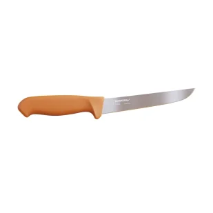 Prosty nóż do trybowania Morakniv Hunting Straight Boning (S) - Olive Green / Pomarańczowy - Noże - miniaturka - grafika 1