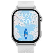 Smartwatch - Carneo Zephyr Ultra HR+ Biały - miniaturka - grafika 1