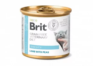 Brit GF Veterinary Diet Cat Obesity 200 g - Mokra karma dla kotów - miniaturka - grafika 1