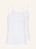 Koszulki i topy damskie - Falke Top Daily Comfort, 2 Szt. weiss - miniaturka - grafika 1