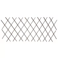 Ogrodzenia - vidaxl Płot kratka z wierzby, 5 szt., 180 x 60 cm - miniaturka - grafika 1