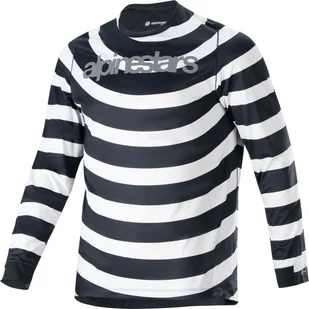 Alpinestars Koszulka długi rękaw ALPINESTARS A-ARIA OSCAR LS JERSEY, Black Rozmiar: M - Koszulki męskie - miniaturka - grafika 1