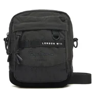 Torby męskie - Saszetka Pepe Jeans Heich Bristol PM030874 Czarny - miniaturka - grafika 1