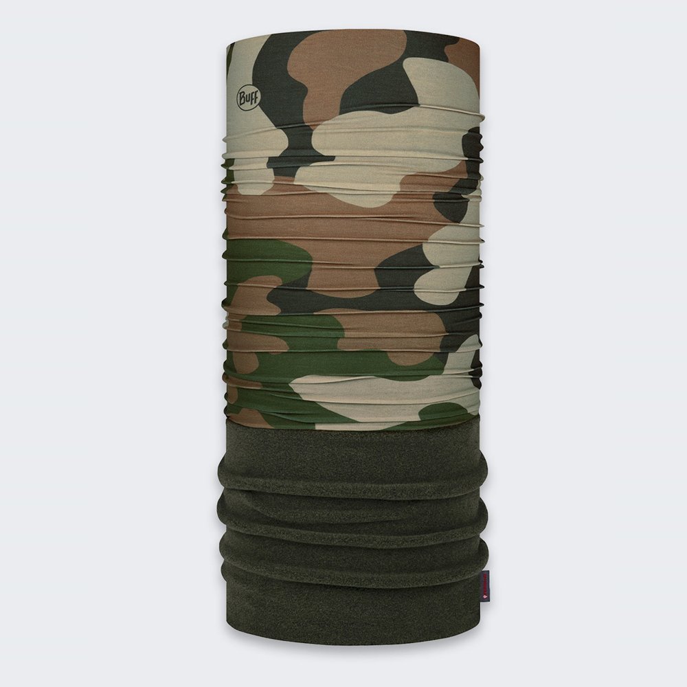 Komin wielofunkcyjny z polaru Buff Safety Polar Cyres Forest