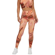 Spodnie damskie - Legginsy damskie Guess Eppie sportowe wzorzyste-S - miniaturka - grafika 1
