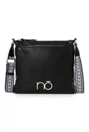 Torebki damskie - Średnia torebka crossbody NOBO z ozdobną taśmą - Nobo - miniaturka - grafika 1