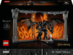 Lego Icons Władca pierścieni Book nook z Balrogiem 10367 - Klocki - miniaturka - grafika 1