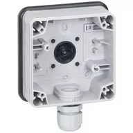 Puszki elektryczne i akcesoria - Puszka natynkowa Legrand Plexo 66 090491 pojedyczna 1 wejście aluminium - miniaturka - grafika 1