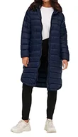 Płaszcze damskie - ONLY Women's ONLMELODY Quilted Oversize Coat OTW NOOS płaszcz pikowany, niebieski morski, S - miniaturka - grafika 1