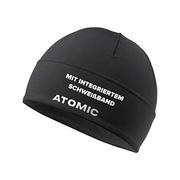 Czapki damskie - Atomic Czapka uniseks Alps Tech Beanie, czarna czapka, rozmiar uniwersalny, czarny, jeden rozmiar - miniaturka - grafika 1