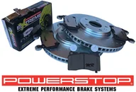 Tarcze hamulcowe - Przednie klocki Z26 EXTREME + WIERCONE NACINANE tarcze hamulcowe POWERSTOP J55 345mm Chevrolet Corvette C7 2014-2019 - miniaturka - grafika 1