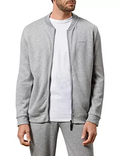 Pierre Cardin Męska bluza z zamkiem błyskawicznym, Szary, M - Bluzy męskie - miniaturka - grafika 1