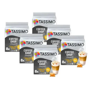 ZESTAW - Kapsułki Tassimo Coffee Shop Selections Toffee Nut Latte 6x8 szt. - Kawa w kapsułkach i saszetkach - miniaturka - grafika 1