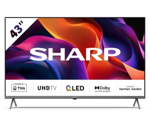 Telewizor Sharp 43GM6745E 43" QLED 4K Smart TV - Telewizory - miniaturka - grafika 1