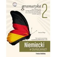 Książki do nauki języka niemieckiego - Preston Publishing Niemiecki w tłumaczeniach Gramatyka 2 + CD - Plizga Justyna - miniaturka - grafika 1