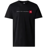 Koszulki sportowe męskie - Koszulka męska The North Face S/S Never Stop Exploring Tee Rozmiar: XL / Kolor: czarny - miniaturka - grafika 1