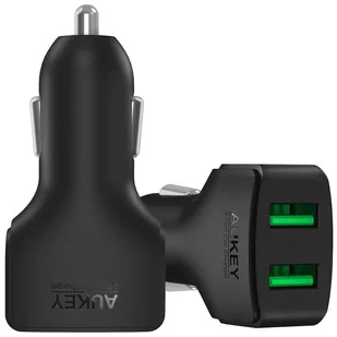 Aukey Ładowarka samochodowa CC-S3 2x USB - Ładowarki samochodowe - miniaturka - grafika 4