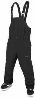 Spodnie i spodenki dla chłopców - Volcom V.Co Sparta Bib black ocieplane spodnie mężczyzn - M - grafika 1