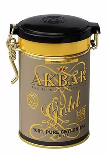﻿AKBAR Liść 100g Puszka Gold - Herbata - miniaturka - grafika 1